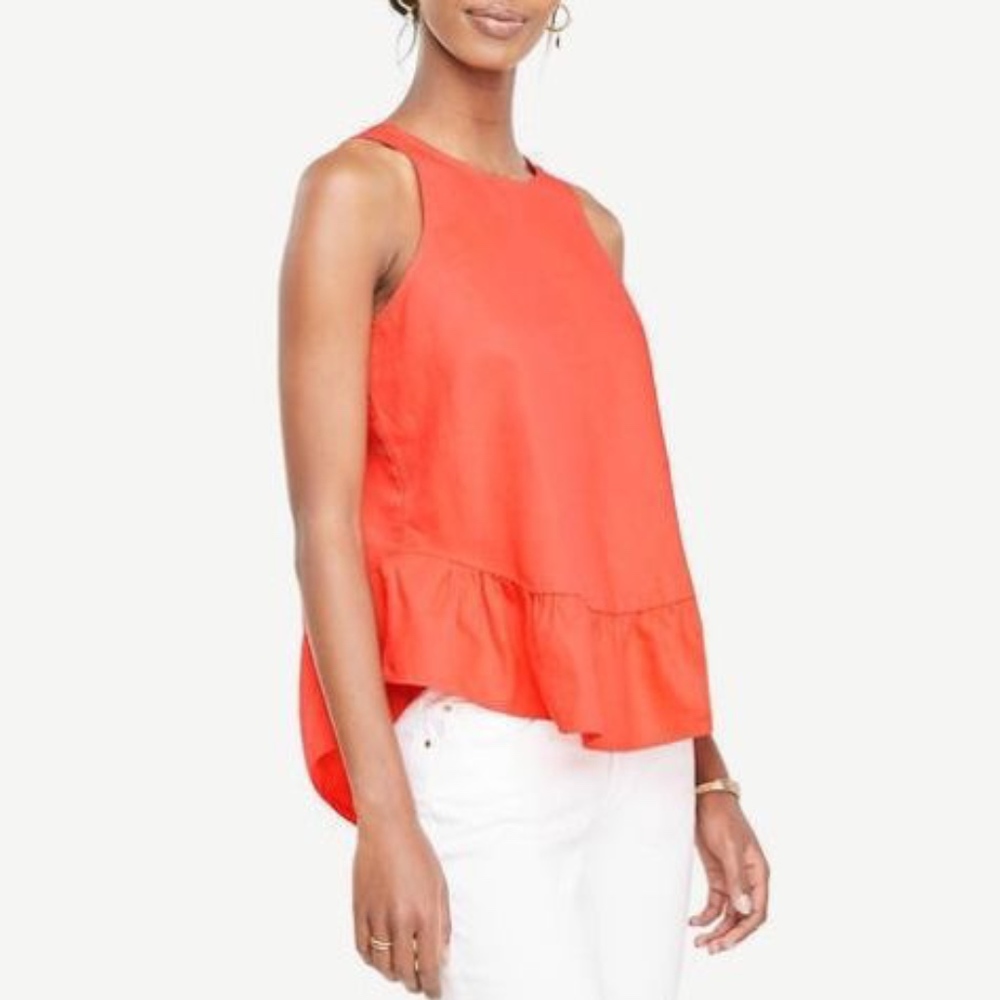 Ann Taylor Women's Size M petite Blouse Top Sleeve